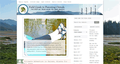 Desktop Screenshot of fieldguidetoparentingoutside.com